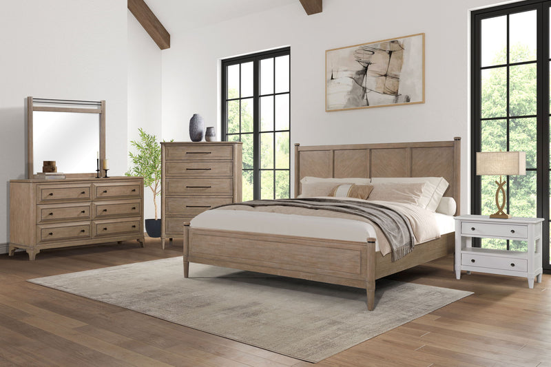 Transitional Style Lo-Post Bed - R&R Furniture Gallery (Fountain Valley, CA)