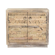 Alta - 2 Door Carved Panel Sideboard - Butterwood Blend - R&R Furniture Gallery (Fountain Valley, CA)