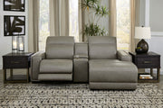 Correze - Power Reclining Sectional - R&R Furniture Gallery (Fountain Valley, CA)