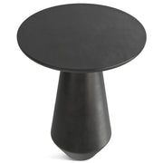 Gloria - Cast Aluminum Side Table - Black - R&R Furniture Gallery (Fountain Valley, CA)