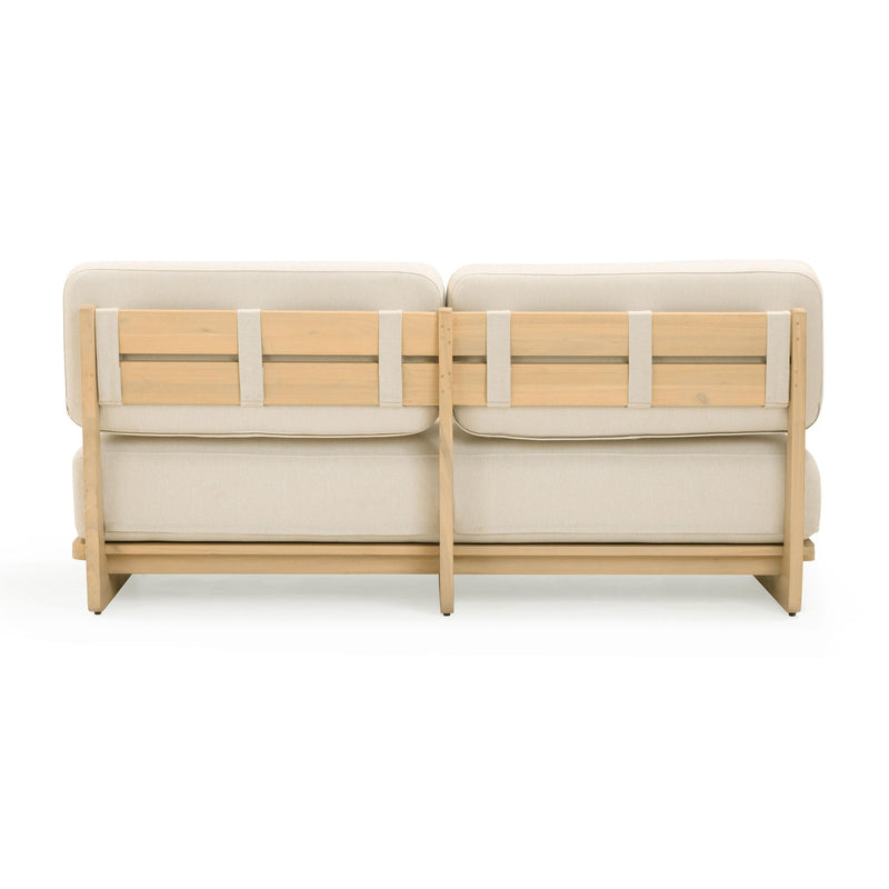 Reavan - Outdoor Lounge Sofa - Cream - R&R Furniture Gallery (Fountain Valley, CA)