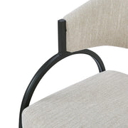 Contemporary Upholstered Dining Chairs With Metal Legs (Set of 2) - R&R Furniture Gallery (Fountain Valley, CA)