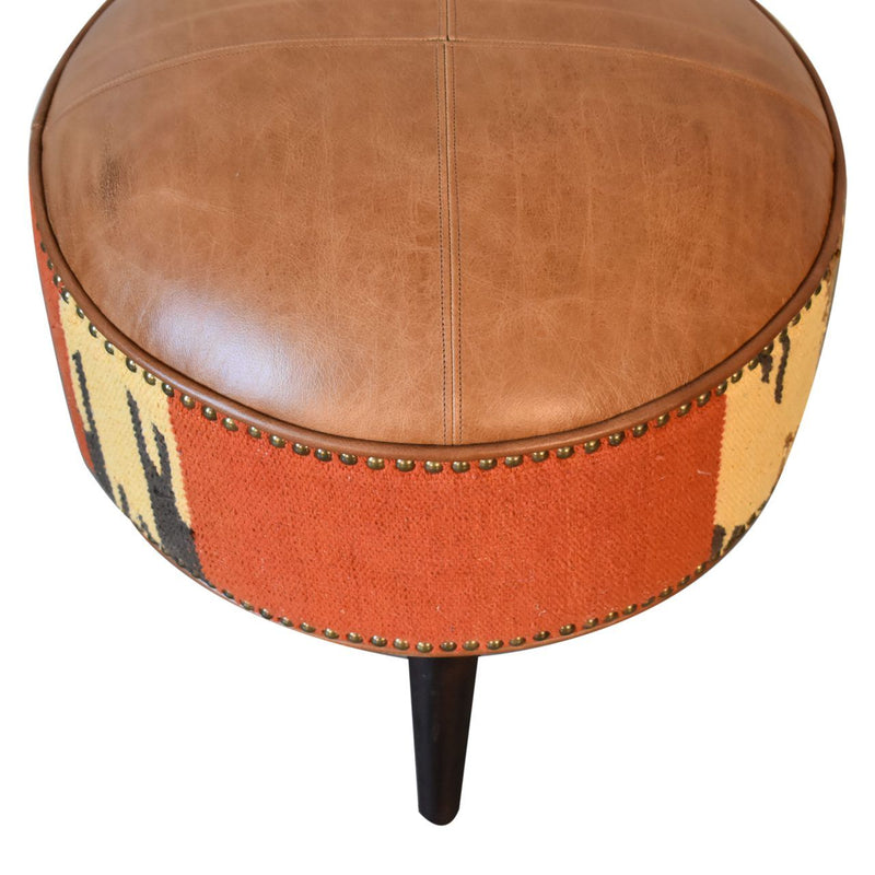 Footstool - Brown - R&R Furniture Gallery (Fountain Valley, CA)