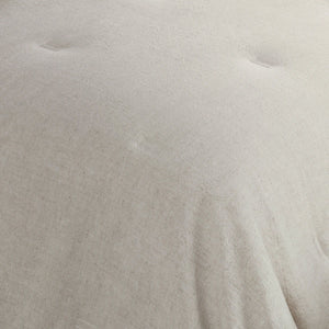 Classic Home Talia comforter set with a cozy, elegant design featuring neutral tones and plush bedding for a stylish bedroom look.