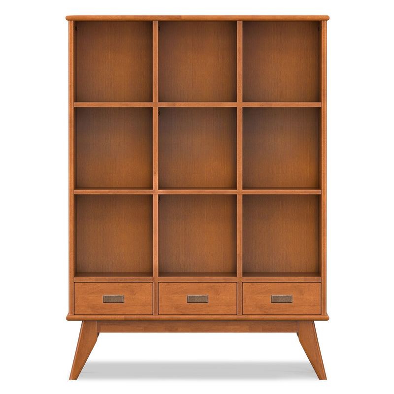 Draper - 9 Cube Storage With Drawers - Brown - R&R Furniture Gallery (Fountain Valley, CA)