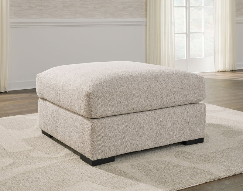 Ballyton - Oversized Accent Ottoman - Sand - R&R Furniture Gallery (Fountain Valley, CA)