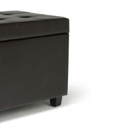 Cosmopolitan - Upholstered Storage Ottoman - R&R Furniture Gallery (Fountain Valley, CA)