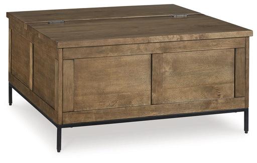 Torlanta - Lift Top Cocktail Table - Brown - R&R Furniture Gallery (Fountain Valley, CA)