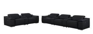9762 - 8-Piece Modular Power Reclining Sofa And Console Loveseat Set With
