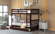 Bunk Bed With Ladders And 2 Storage Drawers - R&R Furniture Gallery (Fountain Valley, CA)