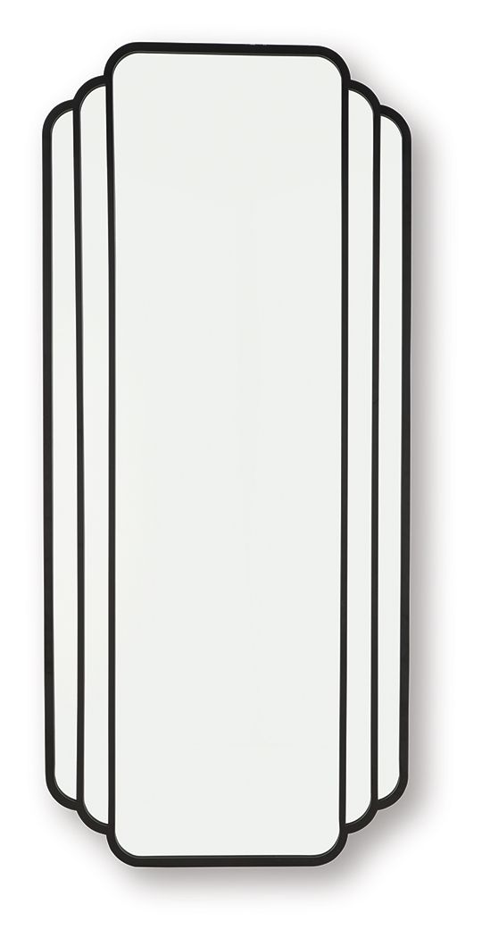 Antigone - Floor Mirror - Black - R&R Furniture Gallery (Fountain Valley, CA)