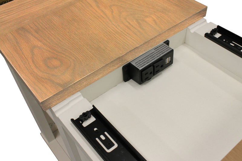 Americana Modern - Lift Top Cocktail Table Set - R&R Furniture Gallery (Fountain Valley, CA)