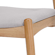 Elegant Dining Chairs With Ergonomic Backrest & Comfort Cushions (Set of 2) - R&R Furniture Gallery (Fountain Valley, CA)