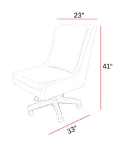 Dc#131 - Desk Chair - Lotus Cream - R&R Furniture Gallery (Fountain Valley, CA)