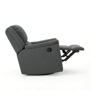 Glider Recliner With Swivel, Manual Reclining Chair - R&R Furniture Gallery (Fountain Valley, CA)