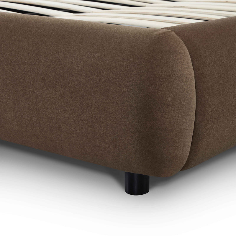 Mel - Faux Mohair Bed - R&R Furniture Gallery (Fountain Valley, CA)