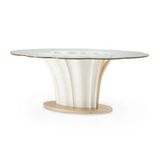 London Place - Entry Table - Creamy Pearl - R&R Furniture Gallery (Fountain Valley, CA)