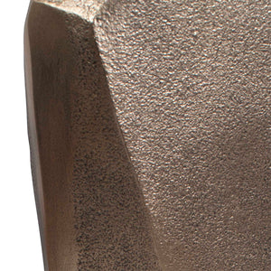 Geoform - Indoor-Outdoor Vases (Set of 2) - Brass