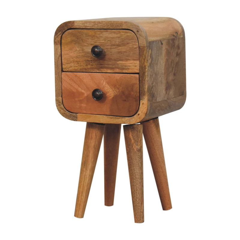 Curved Nightstand, - R&R Furniture Gallery (Fountain Valley, CA)