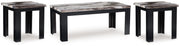 Jazmore - Occasional Table Set (Set of 3) - Dark Brown - R&R Furniture Gallery (Fountain Valley, CA)