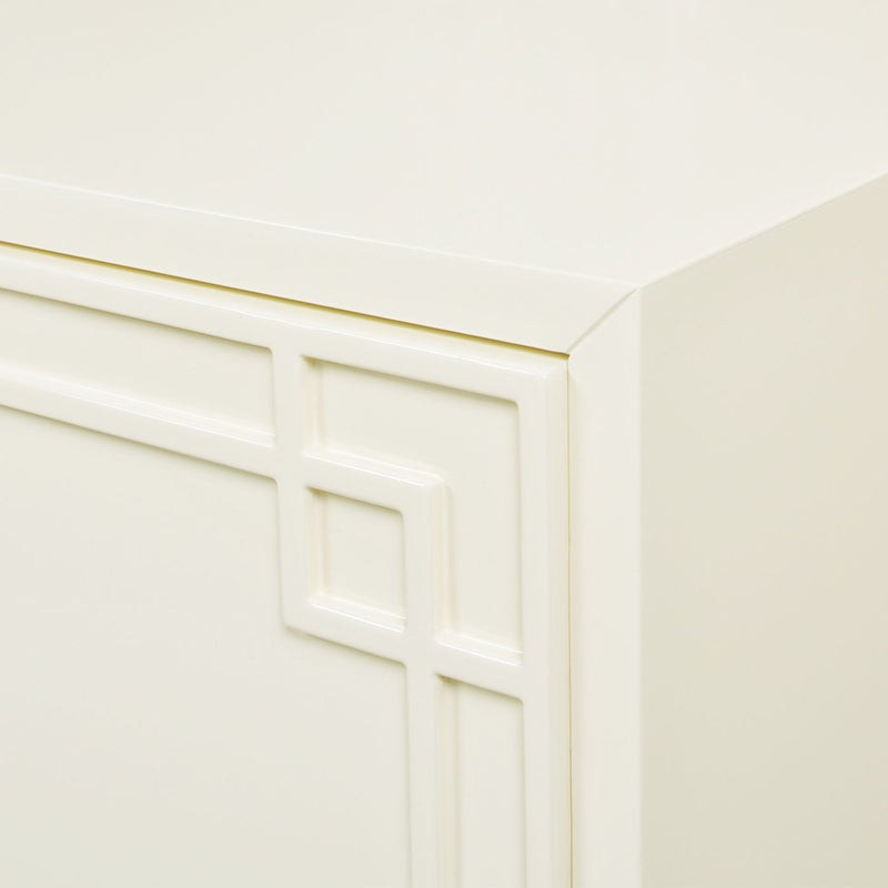 Gemini - Sideboard Storage Buffet - White Birch - R&R Furniture Gallery (Fountain Valley, CA)
