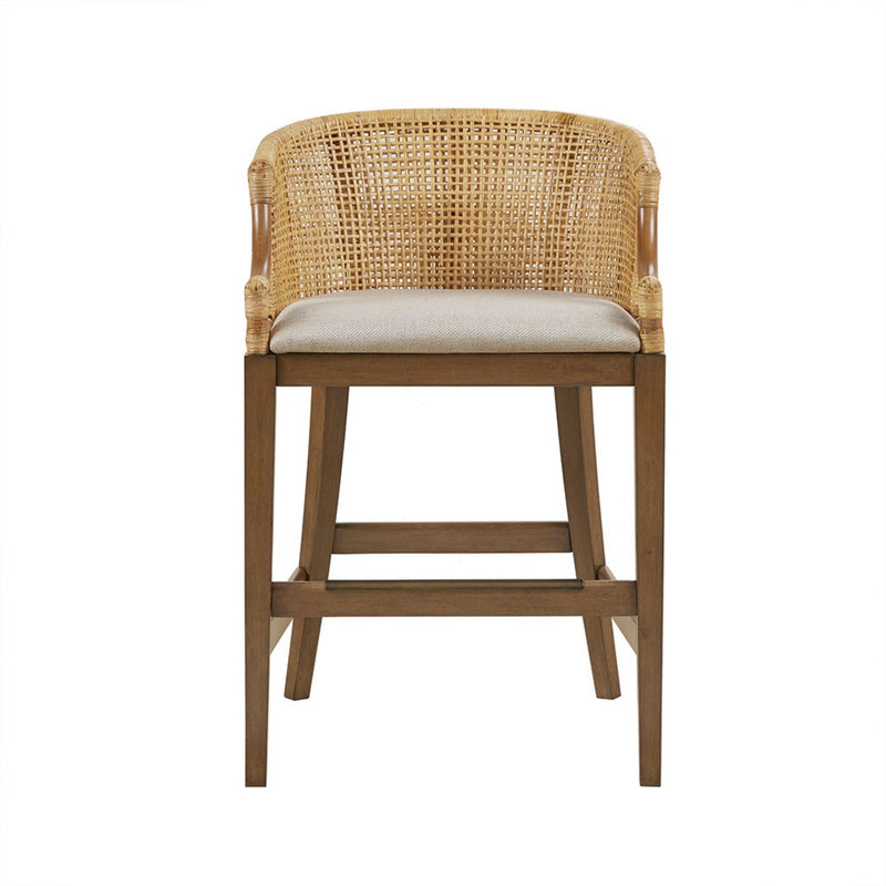 Casual Handcrafted Rattan Counter Stool - R&R Furniture Gallery (Fountain Valley, CA)