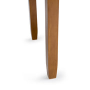 Handcrafted Warm Shaker desk by Simpli-Home, a wooden writing desk with a natural finish and classic shaker design.