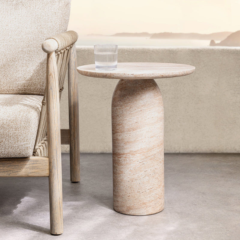 Sana - Outdoor Round Table - R&R Furniture Gallery (Fountain Valley, CA)