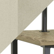 Shianne - Metal Tray Lamp  - Black - R&R Furniture Gallery (Fountain Valley, CA)