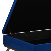 Owen - Multifunctional Square Coffee Table Storage Ottoman - R&R Furniture Gallery (Fountain Valley, CA)