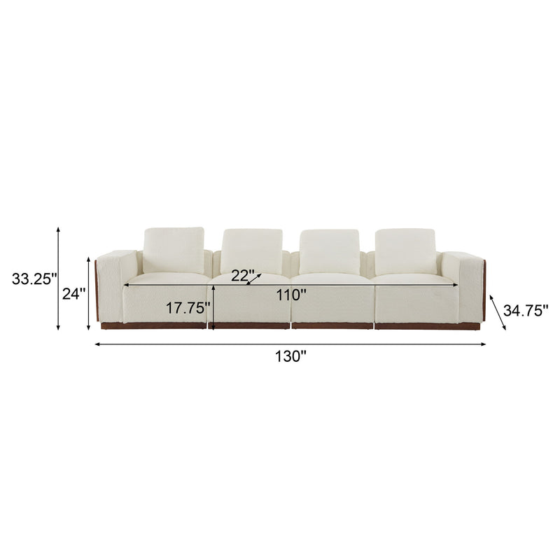 Chita - Modular Sectional Sofa With Larger Seats - R&R Furniture Gallery (Fountain Valley, CA)