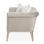 Yvette - Chair And A Half - Porcini / Medium Champagne - R&R Furniture Gallery (Fountain Valley, CA)