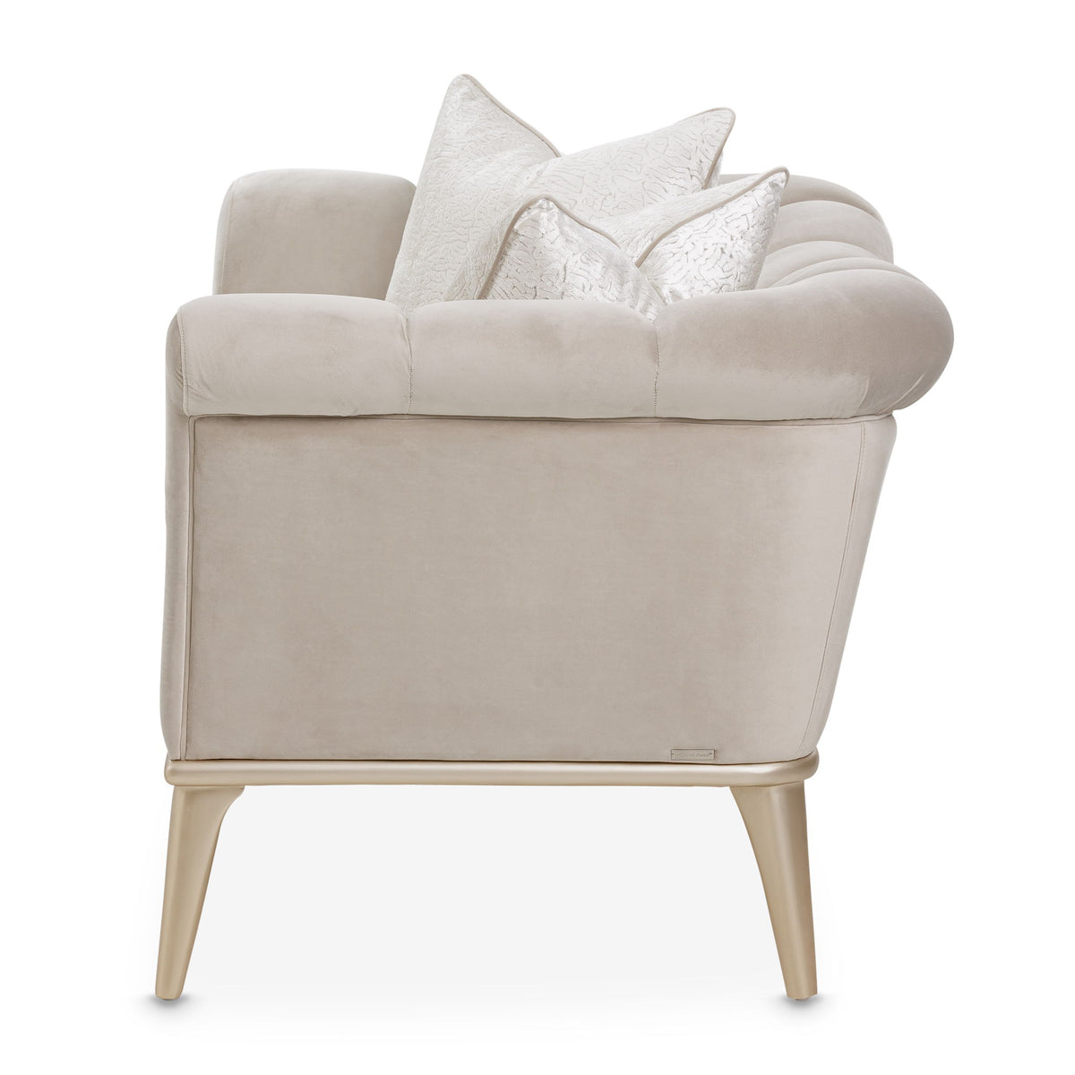 Yvette - Chair And A Half - Porcini / Medium Champagne