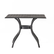Arch Mesh Dining Table With Lightweight Frame - Black - R&R Furniture Gallery (Fountain Valley, CA)