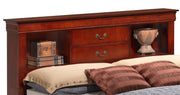 Traditional Style Bookcase Storage Bed - R&R Furniture Gallery (Fountain Valley, CA)