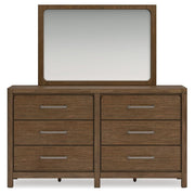 Cabalynn - Dresser And Mirror - Light Brown - R&R Furniture Gallery (Fountain Valley, CA)