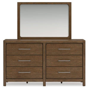 Cabalynn - Dresser And Mirror - Light Brown - R&R Furniture Gallery (Fountain Valley, CA)