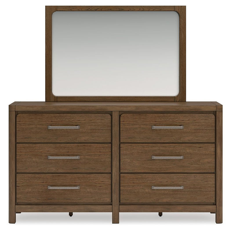 Cabalynn - Dresser And Mirror - Light Brown - R&R Furniture Gallery (Fountain Valley, CA)