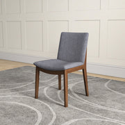 Laura - Mid-Century Modern Solid Wood Dining Chair (Set of 2) - R&R Furniture Gallery (Fountain Valley, CA)