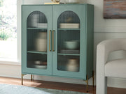 Adwen - Accent Cabinet - Light Green - R&R Furniture Gallery (Fountain Valley, CA)