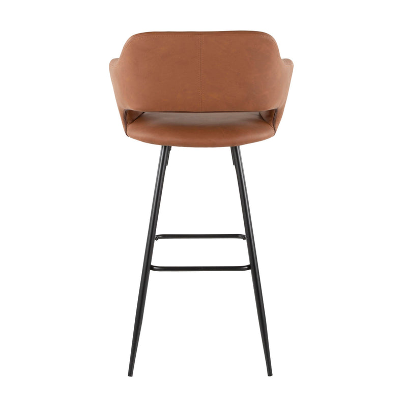 Set of two Lumi Source Margarite contemporary barstools with sleek design and modern style, perfect for kitchen or bar area.