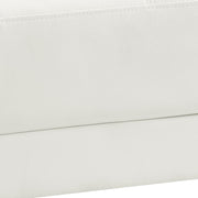 Upholstered contemporary ottoman by Glory Furniture, stylish living room ottoman with soft fabric and modern design.