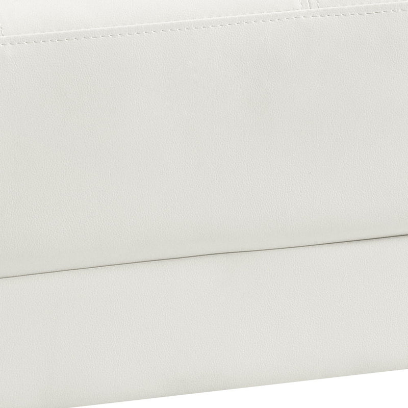 Upholstered contemporary ottoman by Glory Furniture, stylish living room ottoman with soft fabric and modern design.