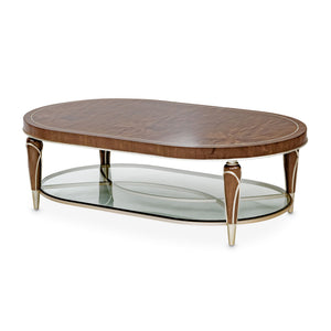 Villa Cherie - Oval Cocktail Table - R&R Furniture Gallery (Fountain Valley, CA)