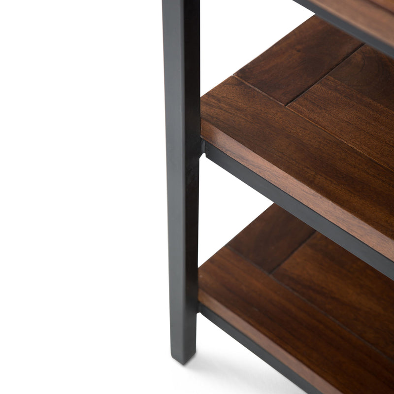 Skyler - TV Media Stand - Dark Cognac Brown - R&R Furniture Gallery (Fountain Valley, CA)