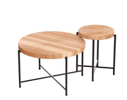 Coffee And End Table Set Waterproof Cover (Set of 2) - Natural Wood / Brown - R&R Furniture Gallery (Fountain Valley, CA)