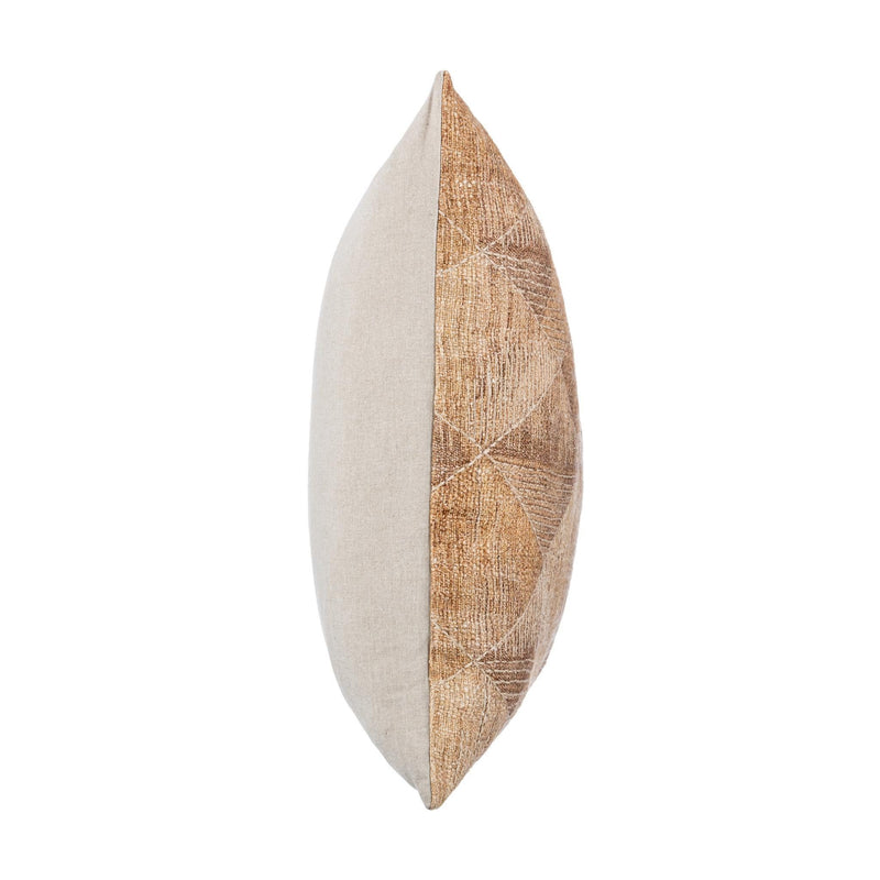Lineage - Rev 22" x 22"Pillow - Caramel - R&R Furniture Gallery (Fountain Valley, CA)