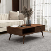 Caroline - Coffee Table - Walnut Brown - R&R Furniture Gallery (Fountain Valley, CA)