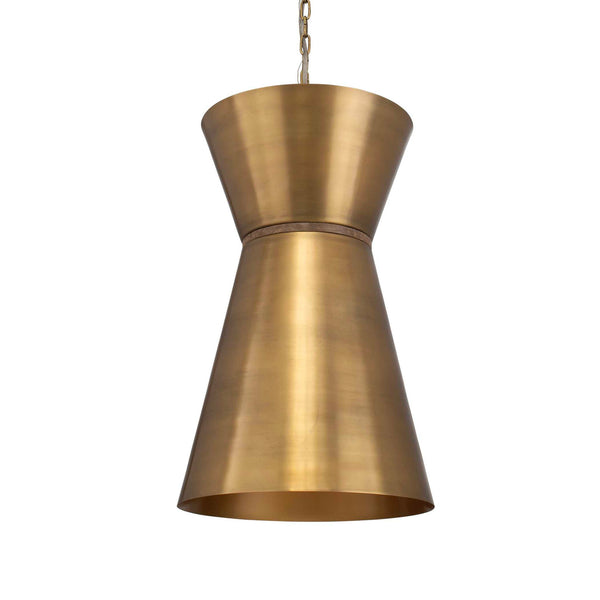 Crocker - 1 Light Mini Pendant - Brass