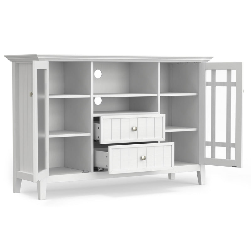 Bedford - Handcrafted Tall TV Media Stand - R&R Furniture Gallery (Fountain Valley, CA)